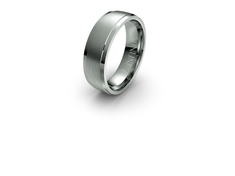 Zirconium Gents Band