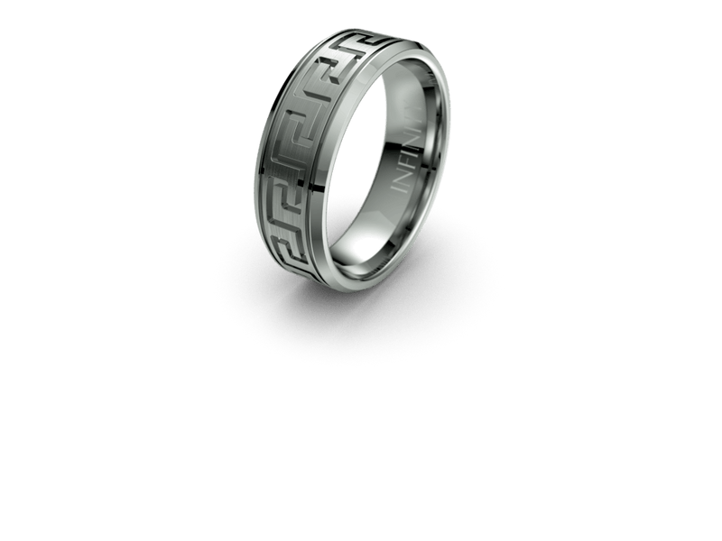 Zirconium Gents Band