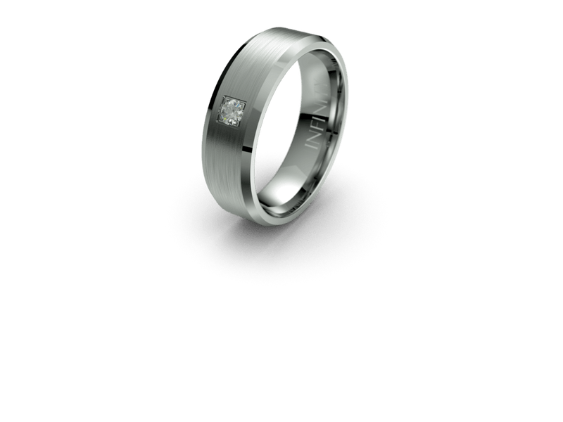 Zirconium Gents Band