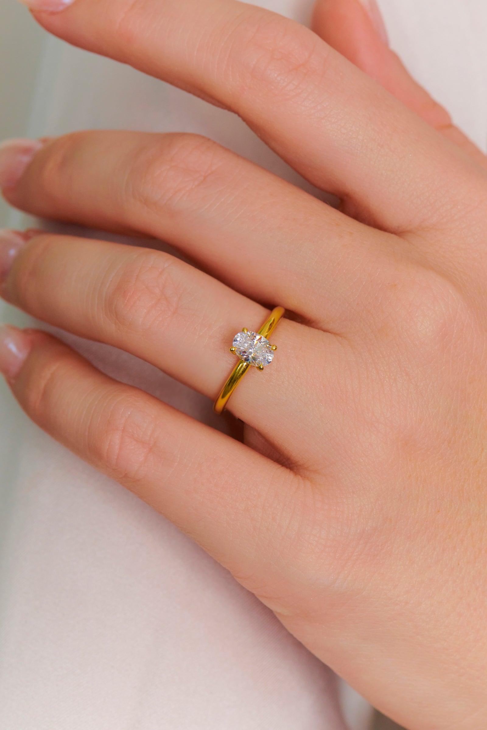 Shay Oval Cut Engagement Ring