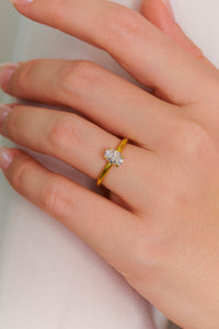 Shay Oval Cut Engagement Ring