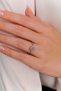 Evelyn Oval Cut Engagement Ring