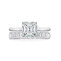 Theresa Asscher Cut Engagement Ring