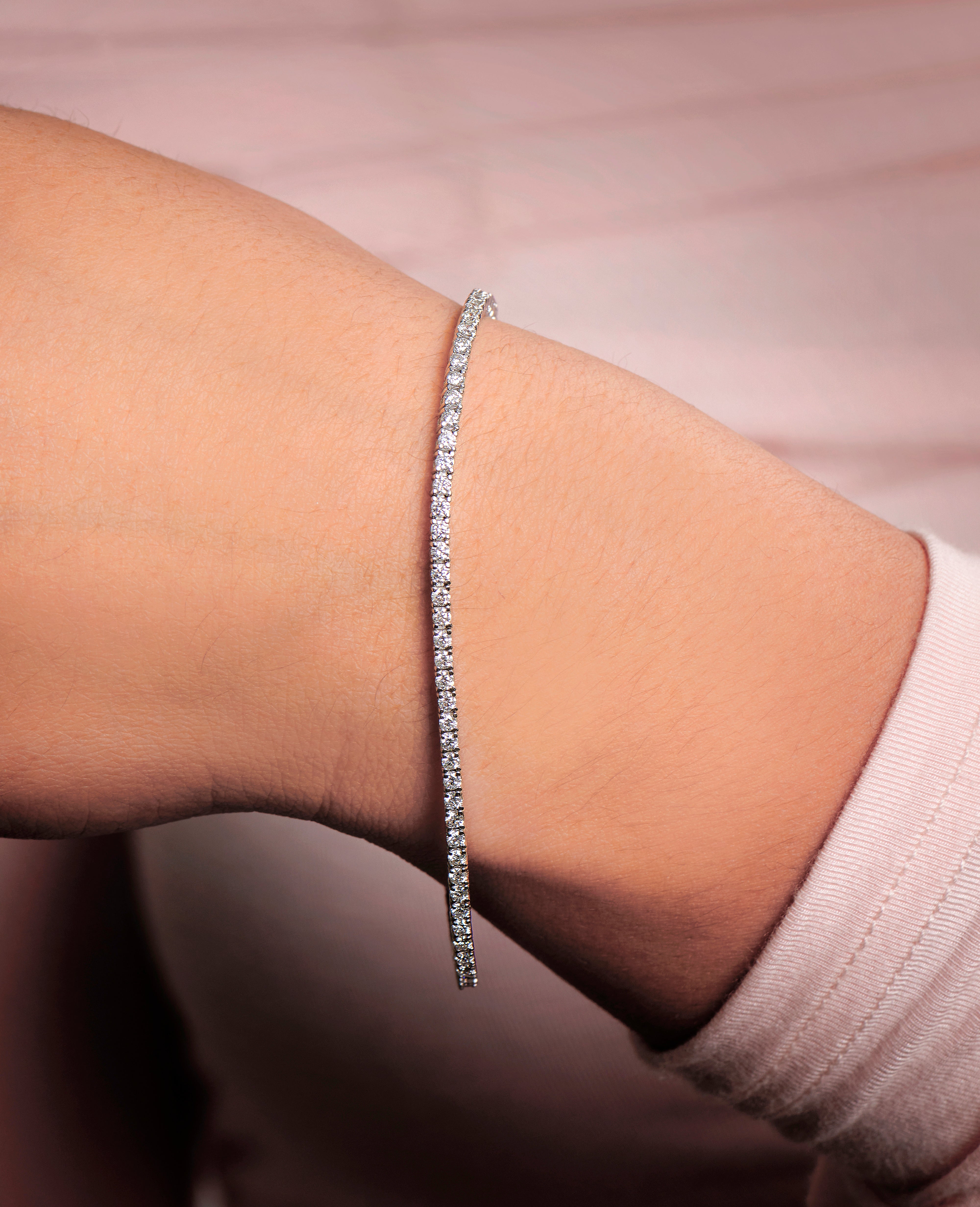 Classic sales diamond bracelet