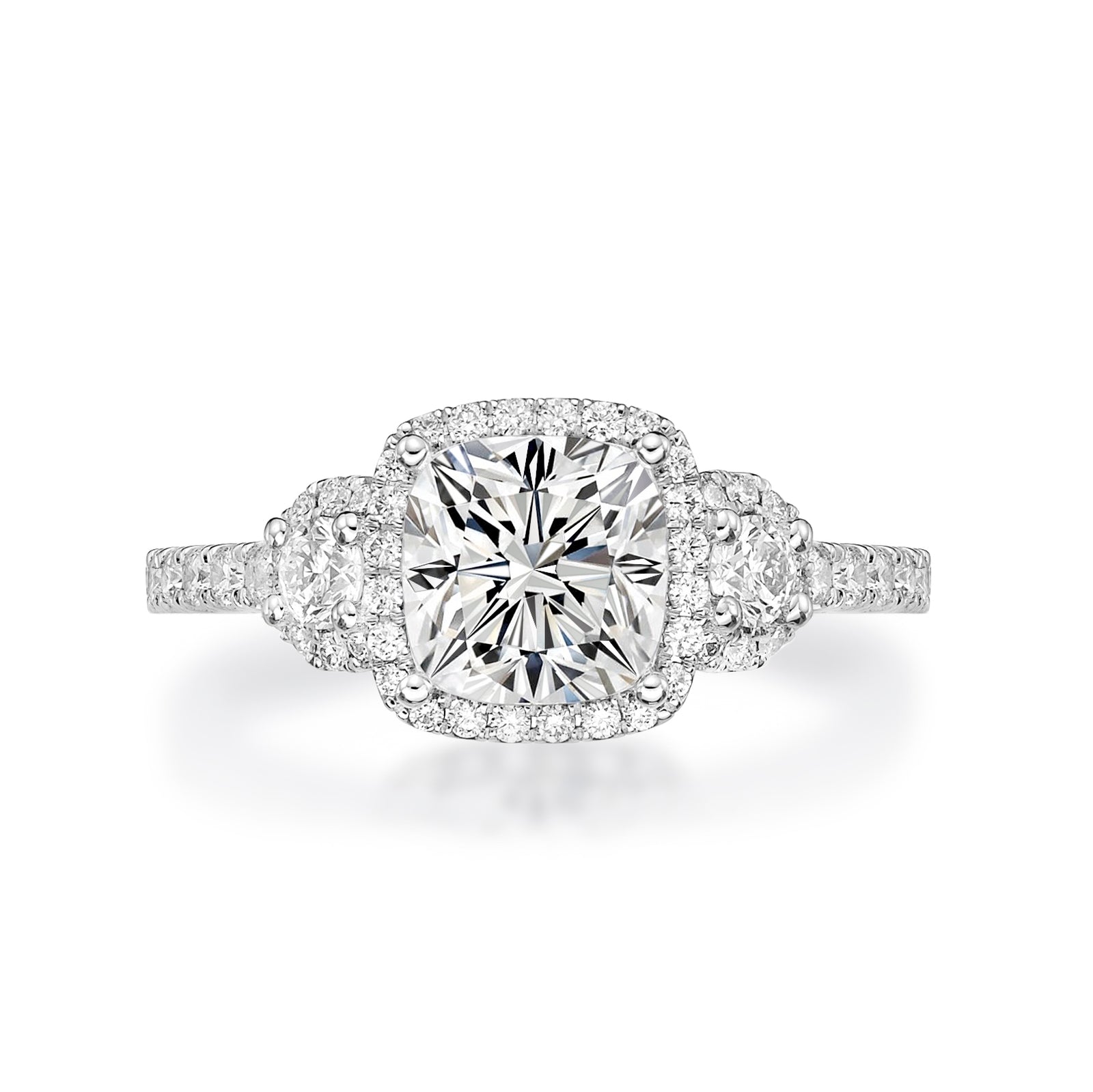 Chiara Cushion Cut Engagement Ring