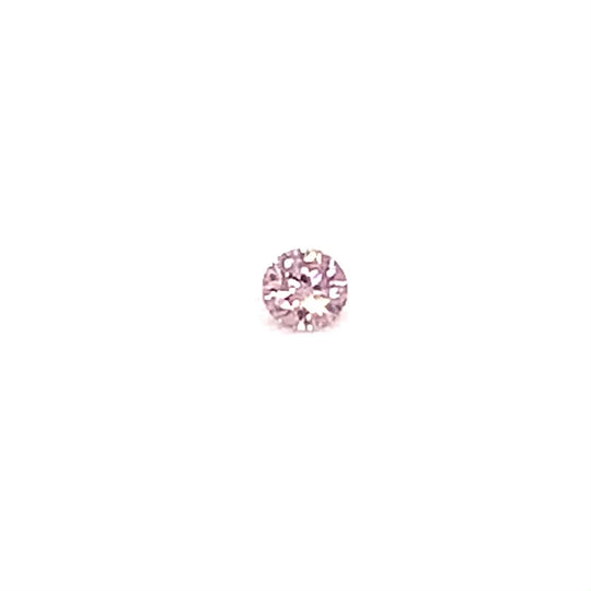 Argyle Certified Pink Approx 0.08ct Round 6P PI