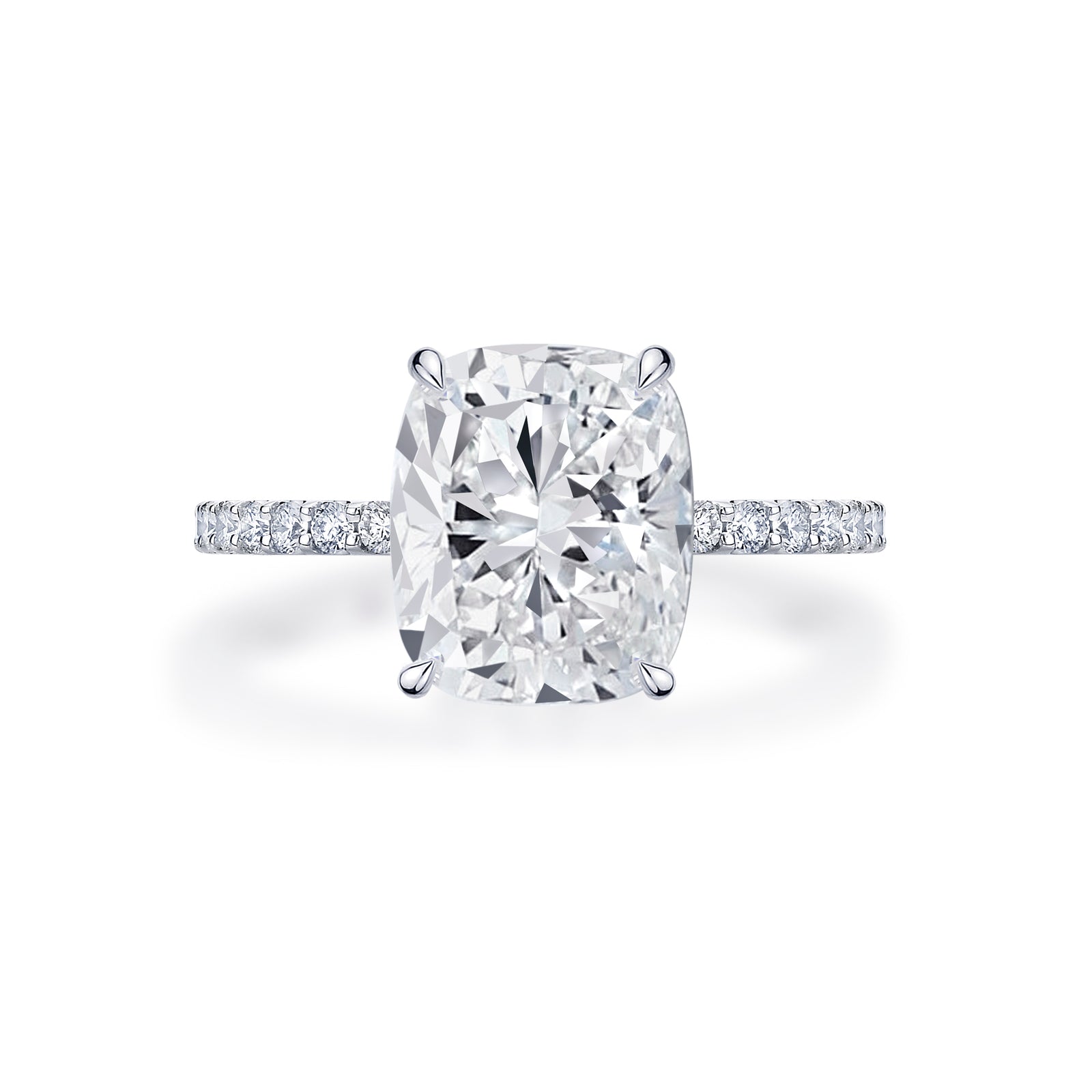 Harriet Cushion Cut Engagement Ring