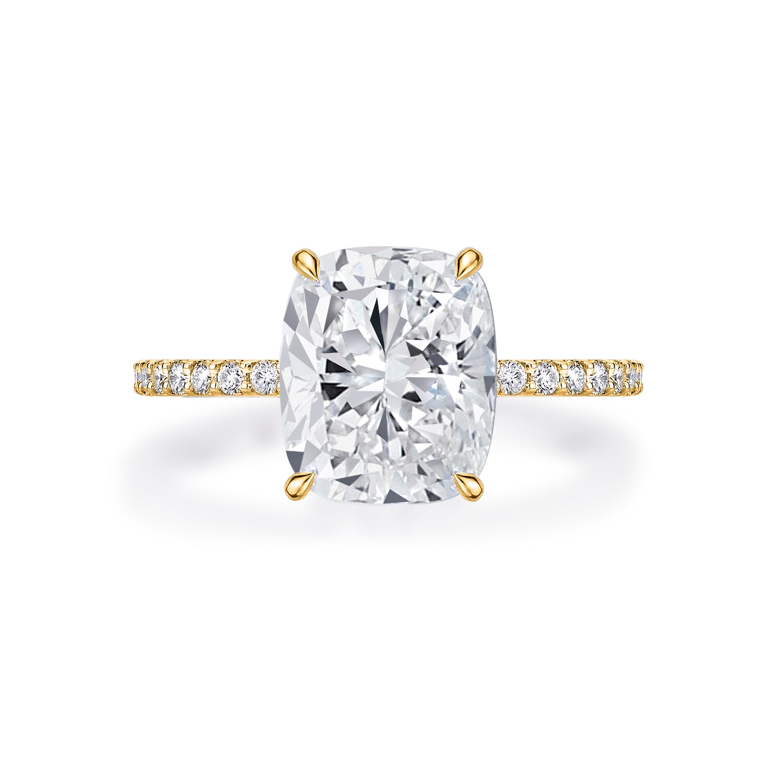 Harriet Cushion Cut Engagement Ring