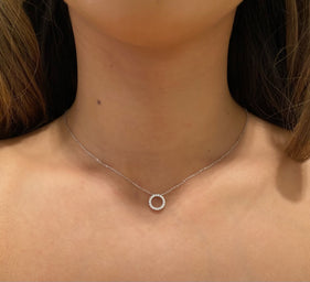 Diamond Circle of Life Pendant