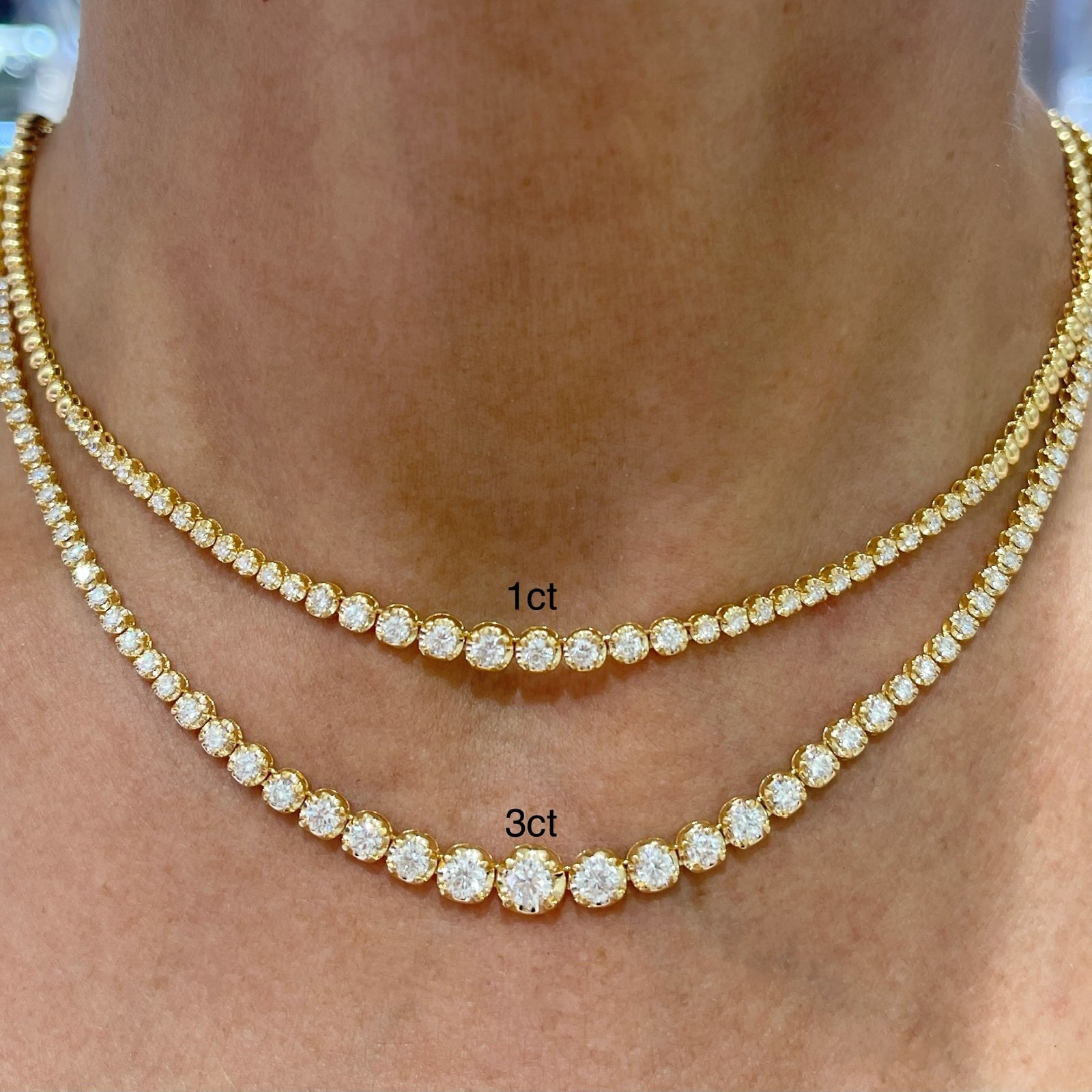 Diamond Tennis Necklace