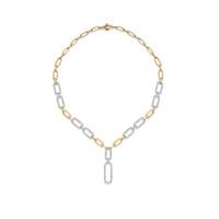 Chain Link Drop Necklace