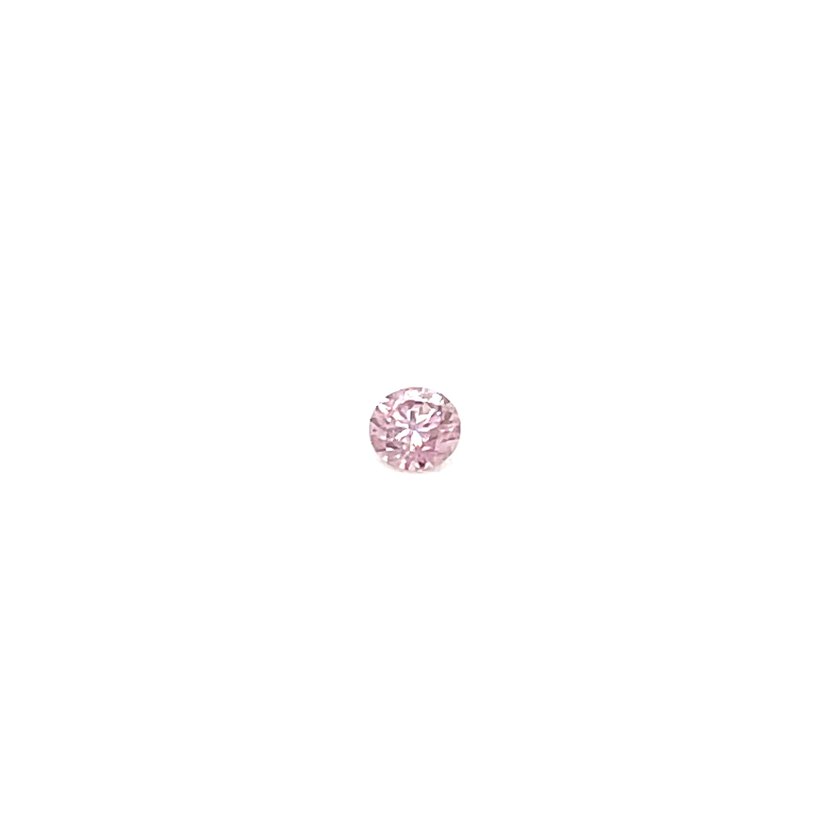 Argyle Certified Pink 0.20ct Round 6P P1