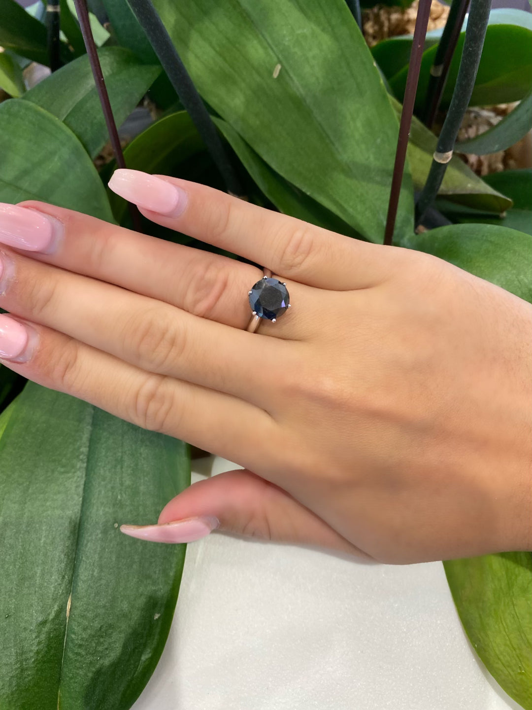 Black Diamond Six Claw Ring Stefan Diamonds