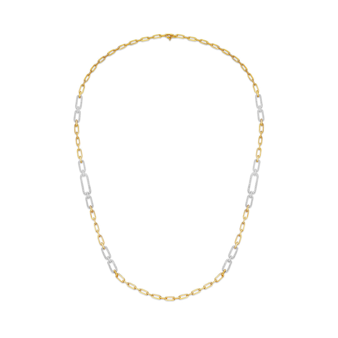 Chain Link Opera Length Necklace