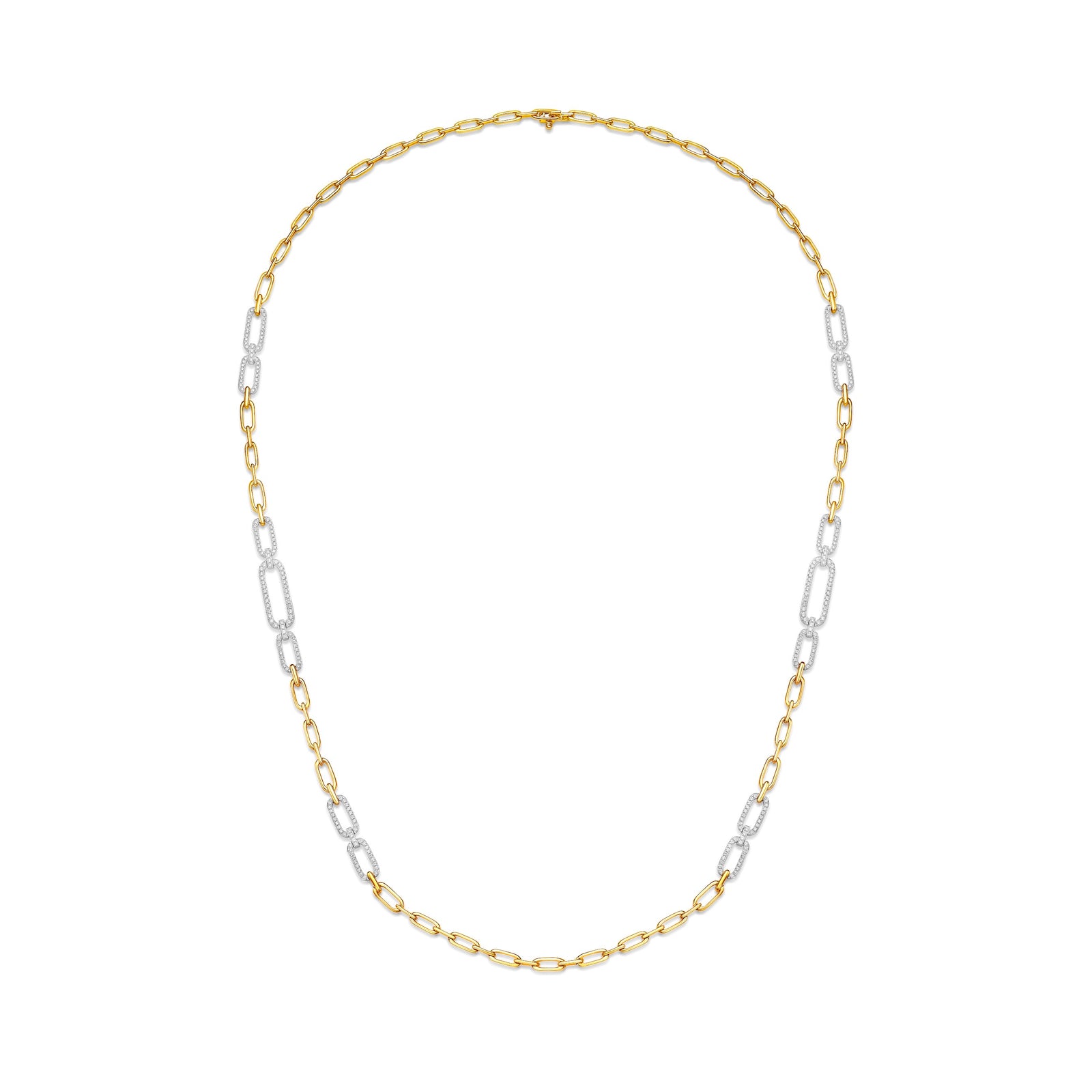 Chain Link Opera Length Necklace