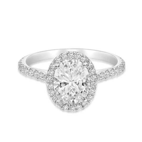 Odette Oval Cut Engagement Ring
