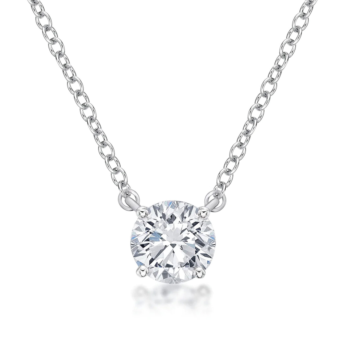 Cora Pendant with Fixed Chain