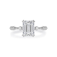 Armida Emerald Cut Engagement Ring