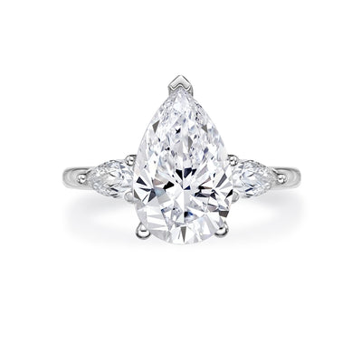 Cleo Pear-Shape Engagement Ring