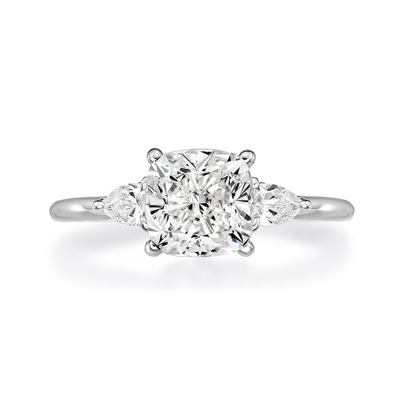 Viola Cushion Cut Engagement Ring