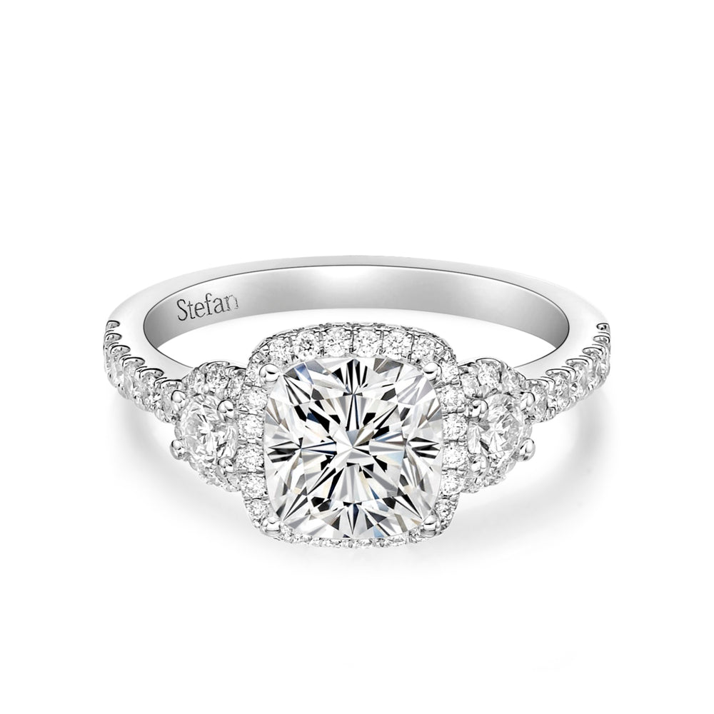 Chiara Cushion Cut Engagement Ring