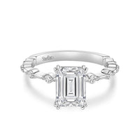 Armida Emerald Cut Engagement Ring