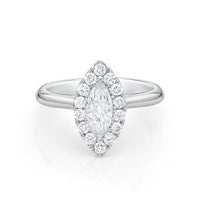 Eliza Marquise-Shape Engagement Ring