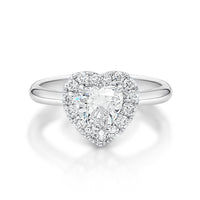 Ella Heart Cut Engagement Ring