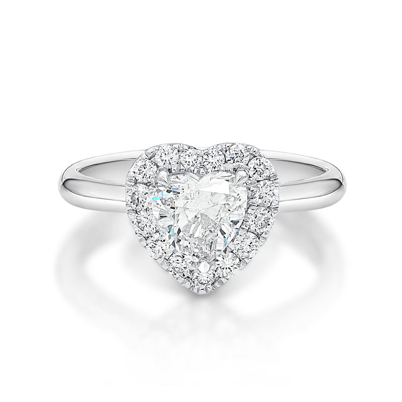 Ella Heart Cut Engagement Ring